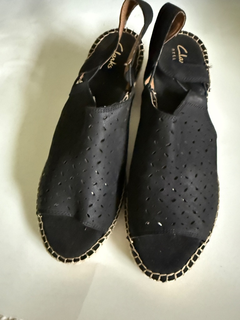 Clark's Artisan Wedge Sandals Espadrilles